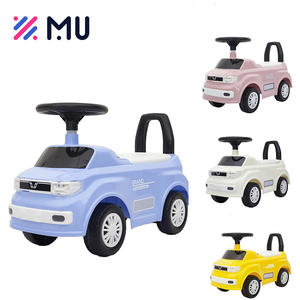 Fabricación al por mayor Niños Plástico Tamaño pequeño Pie a piso Paseo en coches para niños - Product Image 1