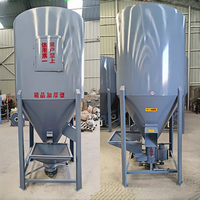 Machine de traitement des aliments verticale économique, broyeur-mélangeur de maïs pour petite usine d'aliments pour volailles et animaux