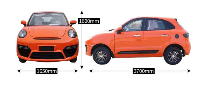 High Quality 3500W 380*170*168cm New Energy Vehicles Car 5 Doors Pure Electric Car High Speed Automobile for Sale in China · image 3