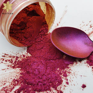 Rossetto ossido rosso mica vernice in polvere hyrox eco resina pigmento fotoluminescente adrenocrome <span class=keywords><strong>glitterato</strong></span> vetro di qualità cosmetica - Product Image 2