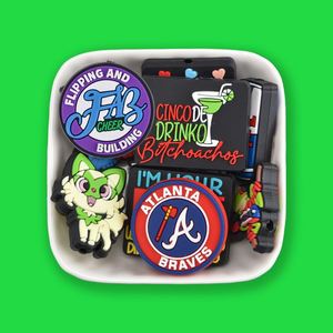 Bolígrafo con etiqueta personalizada, cuentas focales ACTU a la venta para el día de San Valentín, Navidad mexicana, Año Nuevo, cuentas focales de fútbol, Messi de silicona - Product Image 4