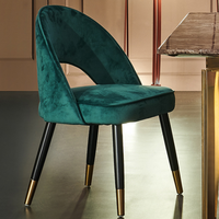 Muebels confort Soft Modern Cafeteria Nordic Chairs Restaurant Italian butterfly Chair Chaise de salle à manger en cuir