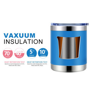 Cốc Vại Bằng Thép Không Gỉ Thân Thiện Với Môi Trường Có Ống Hút Và Nắp - Product Image 2