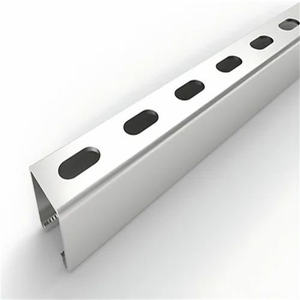 Profilé en C perforé de haute précision pour la fixation de panneaux solaires - Product Image 5