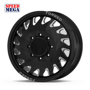 ล้ออัลลอยปลอมแปลงสีดำ20ถึง28นิ้ว8.25J PCD 6X139.7 8 × 165.1 CB 77.8 10x225 8X6.5สำหรับ Ram1500 2500 - Product Image 2