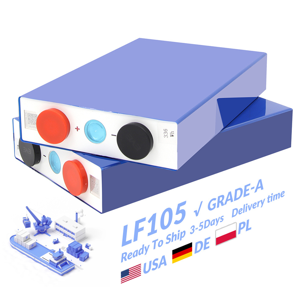 Eve Lf105 Lithium Batteries with MSDS UN38.8 in Eu Stock Bateria De Litio 3.2v 105ah Lifepo4 Cell for Power Energy EVE