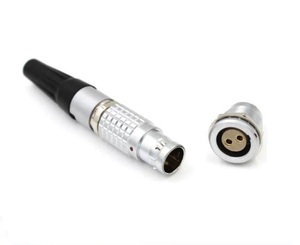 Enchufe de aviación de metal con doble ranura, FGB <span class=keywords><strong>EGB</strong></span> 0B 1B 60 grados, Conector de doble llave - Product Image 4