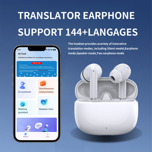 Écouteurs transateurs en temps réel OEM 144 langues Traduction AI Casque TWS avec APP Traducteur en ligne hors ligne écouteur - Product Image 3