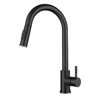 Robinet de cuisine à capteur automatique moderne et contemporain, robinet intelligent en céramique 3355T, robinet à tirer sensible au toucher