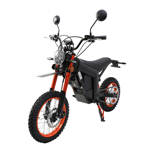 WISH01 2200W Mid Drive Motorcycle 48V 20.8Ah Long Range Hydraulic IP54 <b>Off</b> <b>Road</b> <b>E</b> Moped for Teenager Dual 500W Motors (1000W Pea - Product Image 5