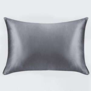 Housse de coussin de chambre à coucher en soie glacée lisse, tailles variées, avec fermeture éclair, vente en gros AAA121 - Product Image 6