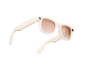 Lunettes Intelligentes d'Extérieur DF G300 avec Traduction IA, Lunettes de Soleil Musicales Portables, Haut-parleur BT 5.2, Monture en Polymère TR90, Enregistrement Vidéo 1080P - Product Image 3