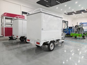 KEYU - Camión de Reparto de Agua Eléctrico de Tres Ruedas con Motor de 800 W, Económico y con Dirección Manual para Adultos - Product Image 5