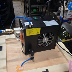 Black -15.C Dew Point Mini <b>Refrigerated</b> Air Dryer With Solenoid 420L/min for Laboratory Processing and Low Dew Po - Product Image 6
