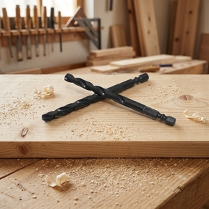 M35เจาะโลหะแบบเกลียวคู่2026-DIN338 hss เคลือบดีบุก M2ปรับแต่งได้ดอกสว่านก้านหกเหลี่ยมเหล็กความเร็วสูง - Product Image 2