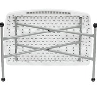 Table pliante en plastique SJ76, petite, simple, portable, réglable en hauteur, pour manger, écrire, étudier, ordinateur, dortoir