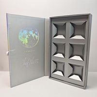 Boîte cadeau en carton pliable de luxe personnalisée pour la Saint-Valentin, pour bonbons, chocolats, emballage de chocolat