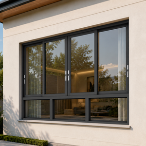 Puertas y Ventanas de Aleación de Aluminio de Grado Arquitectónico Personalizadas con Marco de Plástico y Diseño Deslizante Insonorizado para Proyectos Comerciales - Product Image 3