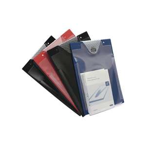 Eichner Job <b>folder</b> with Velcro fastener and cord DIN <b>A4</b> black - Product Image 1