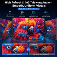 Pantalla LED Flexible para Interiores con Empalme sin Costuras, RGB a Todo Color, Video HD, Película Transparente, CMS Basado en la Nube, Alto Brillo