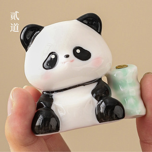 Palace Museum Ceramic Teacup <b>Set</b> Gift Box Cartoon Panda Design Porcelain Master <b>Cup</b> <b>Tea</b> <b>Set</b> For Chengdu Souvenir - Product Image 3