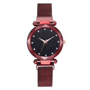 Montre pour femme de même style - aimant magnétique - montre ciel étoilé tendance - vente en gros - Product Image 2