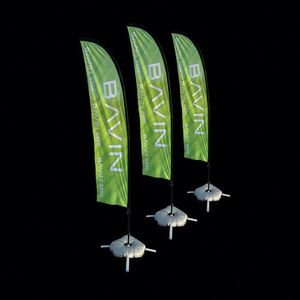 Bandera de Pluma Personalizada al por Mayor de 12 Pies de Altura, Impermeable, con Impresión Digital, Ecológica, con Asta de Aluminio - Product Image 6