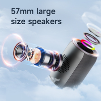 ZEALOT S32Pro 15W Enceinte Extérieure Étanche 3600mAh avec Carte TF, Mini Haut-parleur Portable Sans Fil Subwoofer Bluetooth