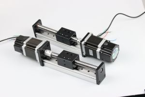 Bal Schroef Gedreven <span class=keywords><strong>Linear</strong></span> Motion Guide Stepping Servomotor Drive Lineaire Module Voor Enkele As Robot - Product Image 3