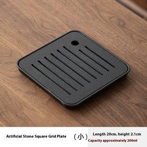 Estick stile retrò cinese semplice Kung <span class=keywords><strong>Fu</strong></span> in ceramica Set da tè ufficio asciugatura tavolo da tè drenaggio automatico acqua di stoccaggio della birra - Product Image 6