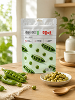 Sachet Doypack Anti-affaissement et Résistant à la Compression pour Fruits Secs de Qualité Alimentaire, Impression Vive, Fond à Soufflets, Fermeture Zippée Refermable