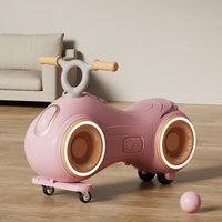 Voiture à bascule pour enfants, personnalisable en usine, nouvelle voiture Twister en forme d'arachide, en plastique, 4 roues, avec musique et lumières, pour les tout-petits de 2 à 5 ans