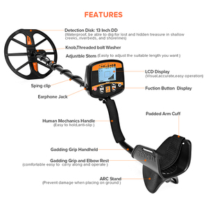 Máy Dò Kim Loại Công Nghiệp Máy Dò Kim Loại Chuyên Nghiệp TX960 TX960 Cho Máy Dò Kim Loại Vàng <span class=keywords><strong>Nugget</strong></span> Chuyên Nghiệp - Product Image 4