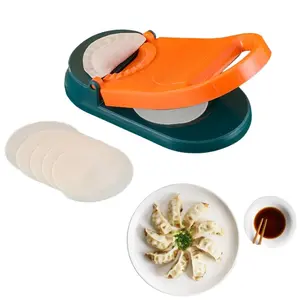 Manual 2 in 1 Dumpling Maker for Pressing Skin Wrapper Diy Dough Mould Kitchen Gadgets Tool