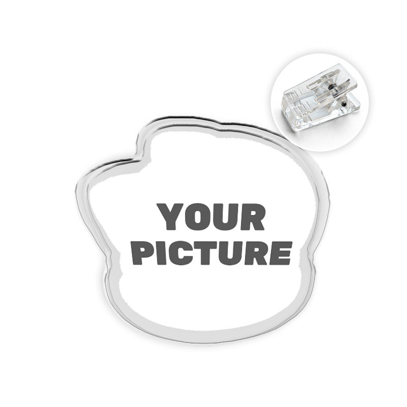 Acrylic Holo PP Clip