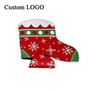 Enveloppes de tasses en néoprène imperméables et isolantes de marque OEM pour kits promotionnels de Noël - Product Image 1