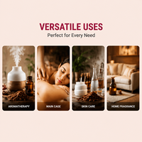 Huile essentielle de bois de rose 100% pure et fraîche, de haute qualité, pour massage corporel, soin des cheveux, aromathérapie, biologique