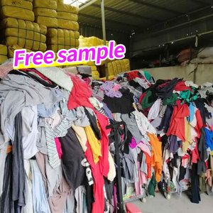 10KG 25kg Cutting T-shirt Cloth Wiper Algodão Cloth Second-hand Clothing Industrial Cleaning Oil - Product Image 3