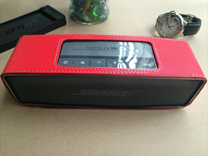 Funda de cuero PU para altavoz Bluetooth, adecuada para <span class=keywords><strong>Bose</strong></span> <span class=keywords><strong>Soundlink</strong></span> <span class=keywords><strong>Mini</strong></span> <span class=keywords><strong>1</strong></span>/2, cubierta protectora de audio, accesorios para altavoces - Product Image 4