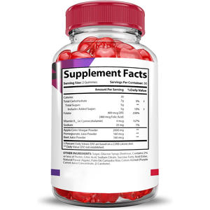 Keto ACV gummies น้ำส้มสายชูแอปเปิ้ลไซเดอร์น้ำบีทรูททับทิม60Gummies อาหารเสริมที่ดี - Product Image 2