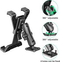 Support de tablette pour voiture OEM personnalisé en ABS robuste avec fixation par clip pour tablettes et téléphones de 7 à 11,5 pouces