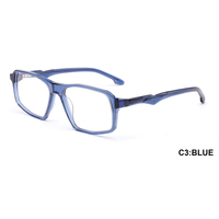 Lunettes optiques en acétate irrégulier de sport de haute qualité Temples Design incurvé Ventes directes d'usine
