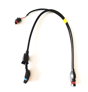 High Quality T50 T25 Centrifugal Nozzle Adapter Cable (Black PVC/CU Material) Agricultural <b>Drone</b> Parts Front <b>Accessory</b> for - Product Image 1