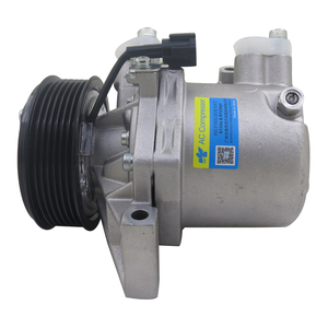 Compresor de Aire Acondicionado para Auto 92600-1HC1A 92600-1HC2A, Compresor de Refrigeración para Nissan March, Versa, Micra K13, Acenta 1.0, 1.2, 1.6, CR08B, 2015-2021 - Product Image 1