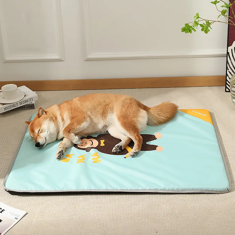 Охлаждающий коврик для собак с принтом животных, прочный водонепроницаемый охлаждающий коврик для кошек, для собак