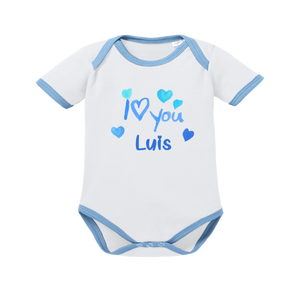 Body per neonato con il nome "I Love You" (Bambino) - Product Image 1
