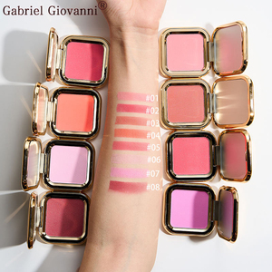 Maquillage de haute qualité, imperméable, résistant à la transpiration, cosmétiques végétaliens, blush <span class=keywords><strong>rose</strong></span> doré longue durée - Product Image 1