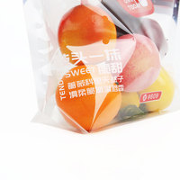 Anti Mist Rits Houden Verse Plastic Verpakking Voor Kruidenierswinkel Fruit Apple Druif Banaan Vers Fruit Pakket Groenteverpakking