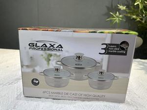 Prix promotionnel - Casserole en aluminium moulé sous pression antiadhésive 24/28 cm, sans PFOA, revêtement écologique, compatible avec les plaques à induction - Product Image 4