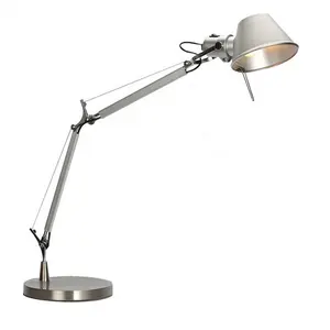 Moderne einfache industrielle Wind mechanisch verstellbare Aluminium legierung lange Arm Glühbirne Tisch lampe Innendekoration